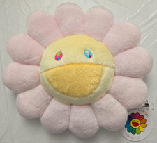 Takashi Murakami kaikai kiki Flower Cushion Pillow plush 30cm Light Pink