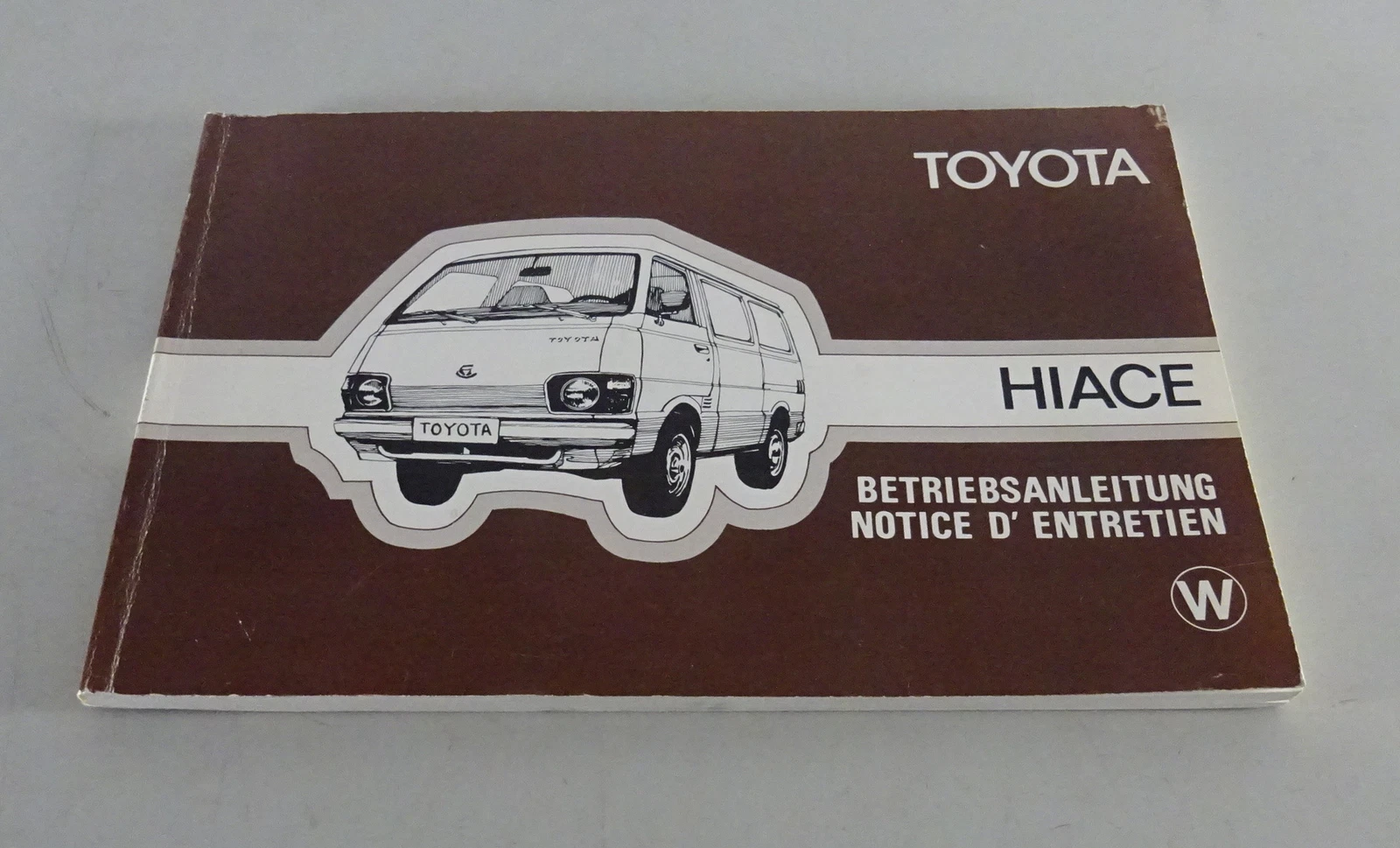 Operating Instructions / Manual Toyota Type H20 / H30 / H40 From 1981