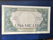 ROMANIA - 1000 LEI 23 MARCH 1943 - LARGE BANKNOTES1