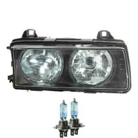Scheinwerfer Rechts H7/H7 FüR BMW 3Er Cabriolet E36 Inkl. Osram Lampen