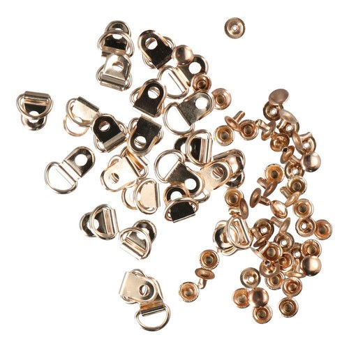 Gold Eyelet Repair Kit Silver Loop Ring Shoe Boot Laces Hooks