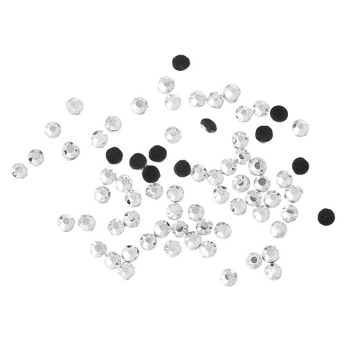 500 Strass Thermocollants SS10 émeraude 3mm - Hotfix, Pour Couture, Déco Textile