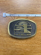 David Bell Mine Belt Buckle