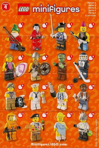 LEGO 8804 - Scegli la TUA Minifigures SERIE 4 SERIES - CHOOSE YOUR MINIFIGURE - Photo 19/19