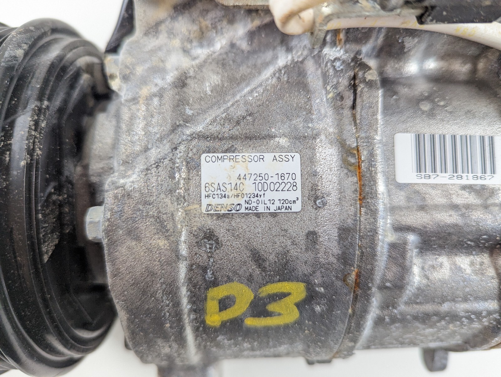 2017 Mercedes-Benz Cla-250 AC Compressor OEM Factory A0008303502 