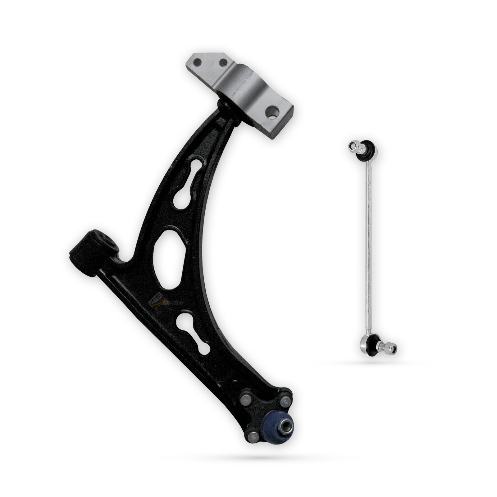 For Vw Golf MK5 20032010 2x Front Wishbone Suspension Arm Cast Iron