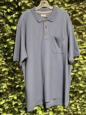 Duluth Trading Co Polo Shirt Blue Mens XL New No Tags