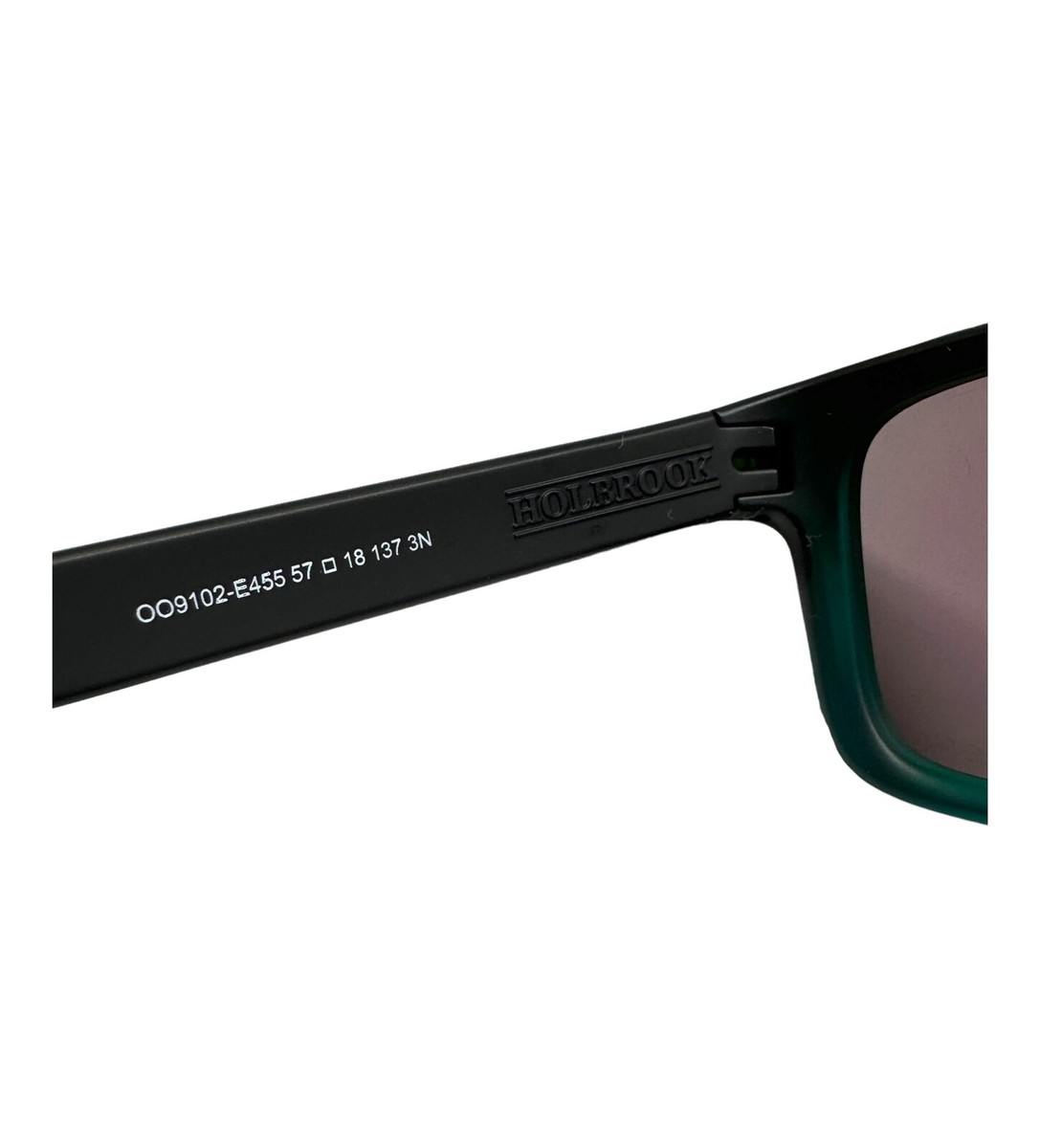 Oakley Holbrook Sunglasses OO9102-E455 Matte Black Green Oakley Holbrook Sunglasses OO9102-E455 Matte Black Green