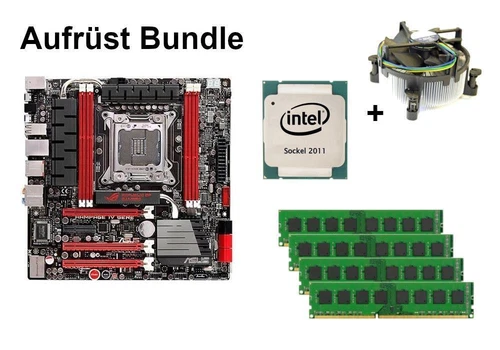 Bundle ASUS Rampage IV Gene + Intel Core i7 + 8GB - 32GB RAM