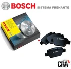 BOSCH BRAKE DISC KIT + PADS BOSCH PEUGEOT 207 1.4 HDI 50 KW 2006 ANT