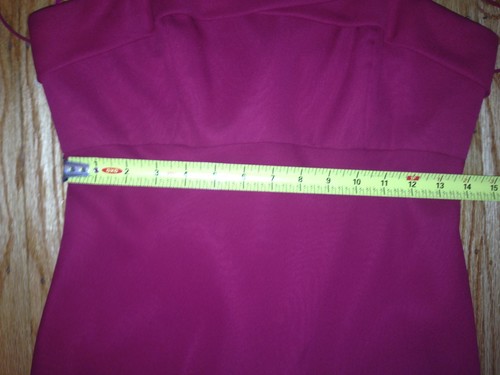 MICHAELANGELO LADIES RED COLOR LONG DRESS SIZE 6 - Picture 9 of 9