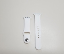 Sport Band, Soft Silicone Waterproof Strap Compatible with iWatch, White. New.