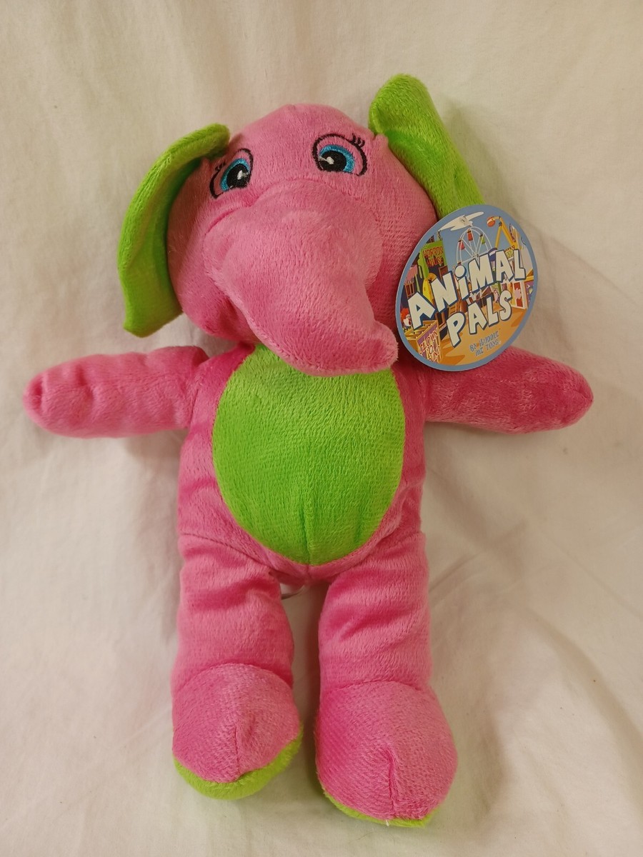 Kuddle Me Toys Animal Pals Pink Elephant 2018 Kelly Toy Plush Stuffed 10