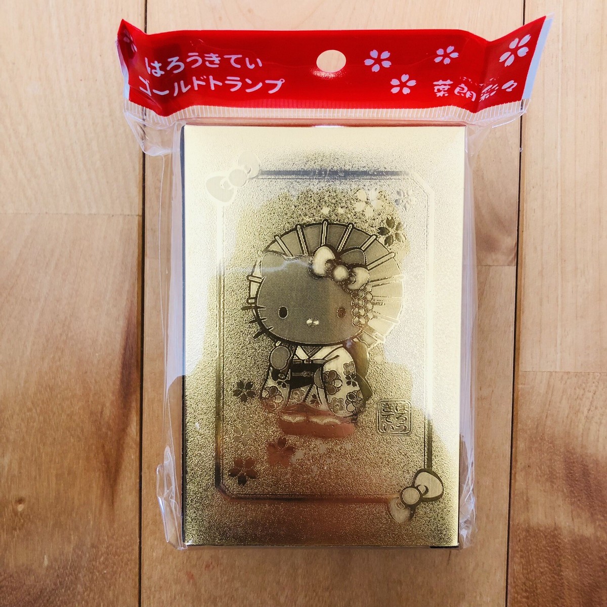 Hello Kitty 黄金トランプ Hello Kitty Gold Playing Cards Trump Sanrio Japan Limited | eBay