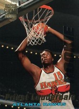 1996-97 TOPPS Stadium Club ROOKIE PRIEST LAUDERDALE Card #R24 - NEW & PERFECT. rookie card picture