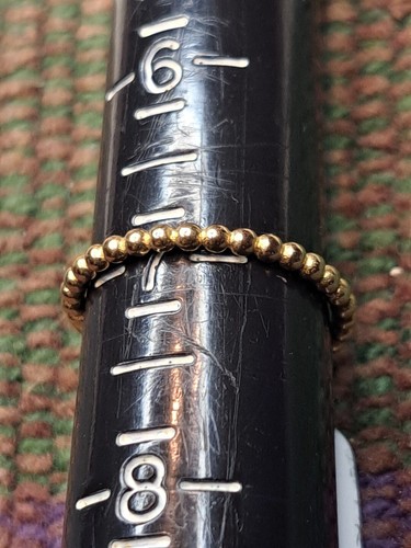NEW Brilliance Designer Solid 10K Yellow Gold Ring Size 7 - Picture 14 of 24