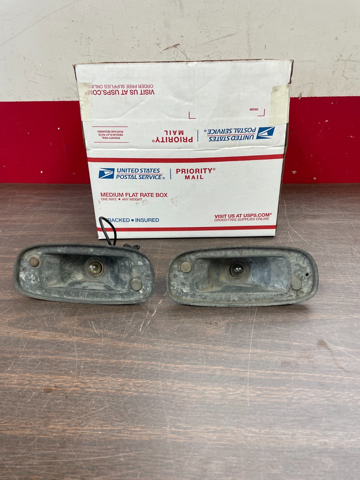1958 1959 CHEVY TRUCK PARKING LIGHT HOUSINGS NOS GUIDE 123 eBay