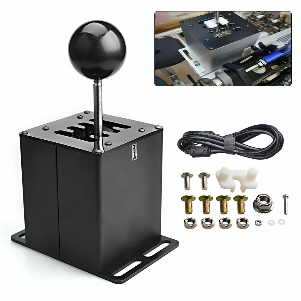 PC USB H Gear Shifter Sim Racing Game For Logitech G29 G27 G25