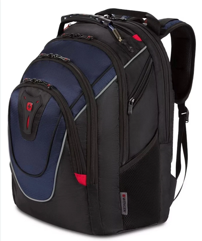 SWISSGEAR Wenger Ibex 17 inch Laotop, Weekender & Hiking Back Pack 9 Zip Pockets - Image 2 of 4