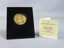 Medaglia bronzo scultura firmata Pericle Fazzini Autunno numerata anno 1979