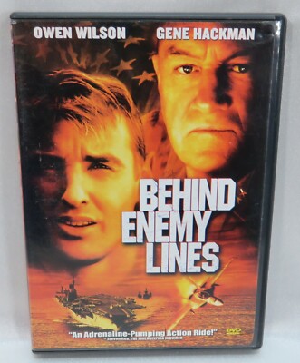 Behind Enemy Lines   DVD with case   Owen Wilson   Gene Hackman   2001