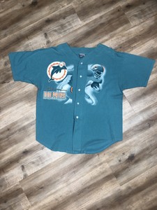 miami dolphins baseball jersey