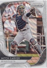 2020 Panini Prizm - [Base] - White Wave Prizm #115 - Tier II - Mitch Garver