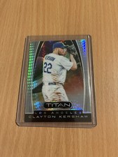 2019 Chronicles Titan Los Angeles Dodgers Clayton Kershaw Hyper Refractor /299