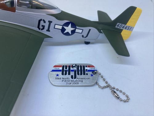 GI JOE P-51D Mustang Fighter Plane Die Cast Metal Bank 1:48 Liberty 1995 - Picture 7 of 9