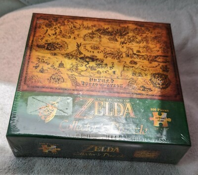 The Legend of Zelda - Collector's Jigsaw Puzzle, 550 Pieces 18'' x 24'' New Sealed