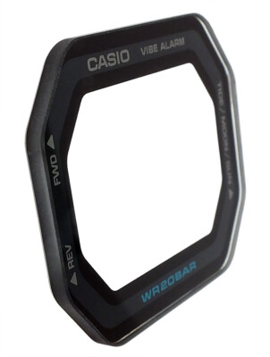 Casio G-Shock Herren Mineral 10607630 Ersatzglas Flach GBX-100-1