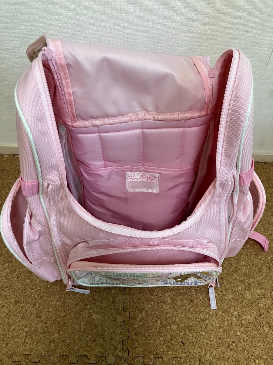 Sanrio Sugarbunnies Backpack Kids Pink Characters School Bag Rare