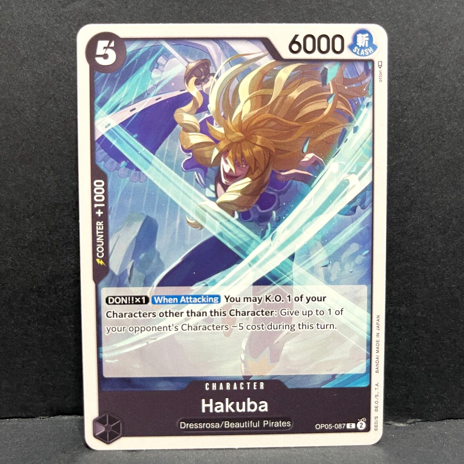 2023 ONE PIECE ENGLISH AWAKENING OF THE NEW ERA HAKUBA OP05-087 (C)