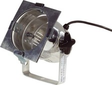 Par38 Can Polished Silver - Includes Bracket and Gel Frame