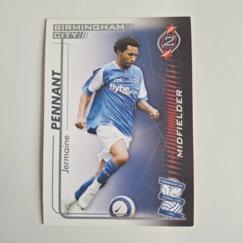 Shoot Out Football Trading Card 2005-06 Birmingham City - Jermaine Pennant