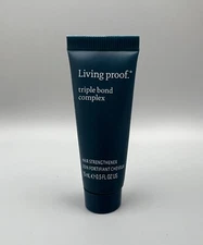 Living Proof Triple Bond Complex Hair Strengthener 0.5fl oz 15ml Travel Size NEW