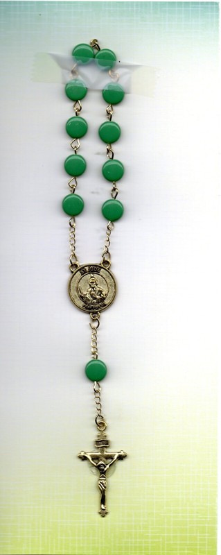 Saint Jude Shrine, pray for us, Palm rosary (denarius), accept offers
