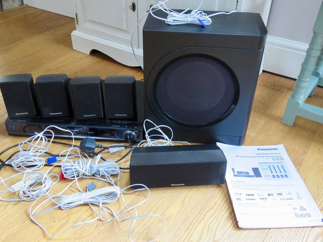panasonic blu ray disc home theater sound system