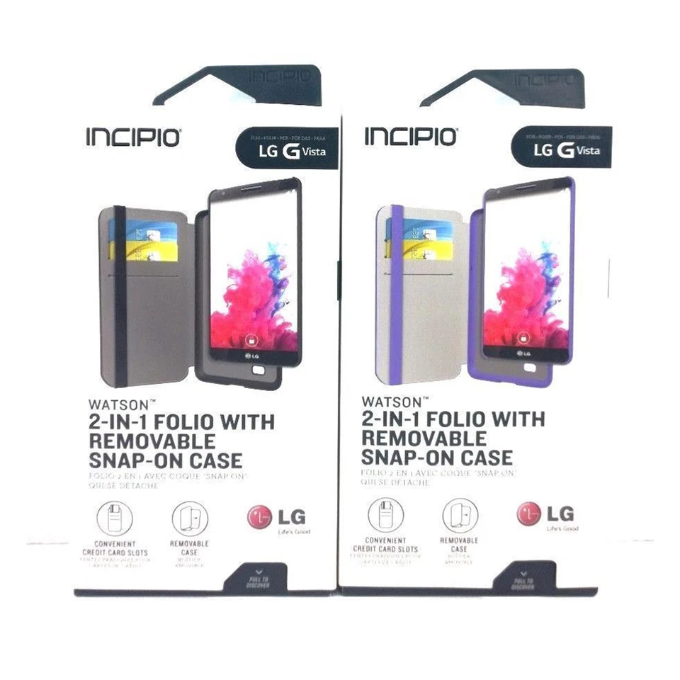 Incipio Highland Series Premium Hard Shell Folio Credit Card Case for LG G Vista - Image 3 of 4