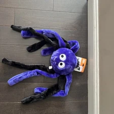 ZippyPaws  Halloween SPIDER Large PURPLE Squeaky Dog Toy