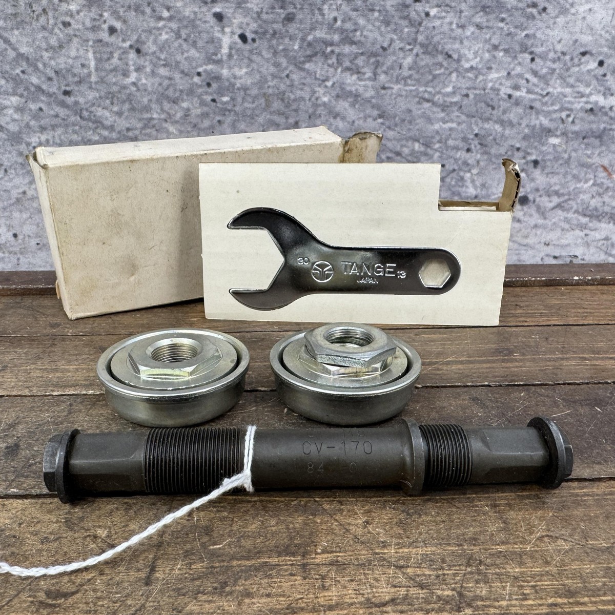 だんて Vintage Tange CV-170 BMX Bottom Bracket NOS 3pc 3 Piece Tool