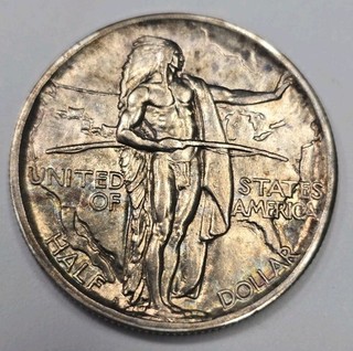 1926 S Oregon Trail Commemorative Silver Half Dollar Choice BU