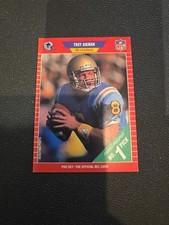 1989 pro set football troy aikman Rookie Card . rookie card picture