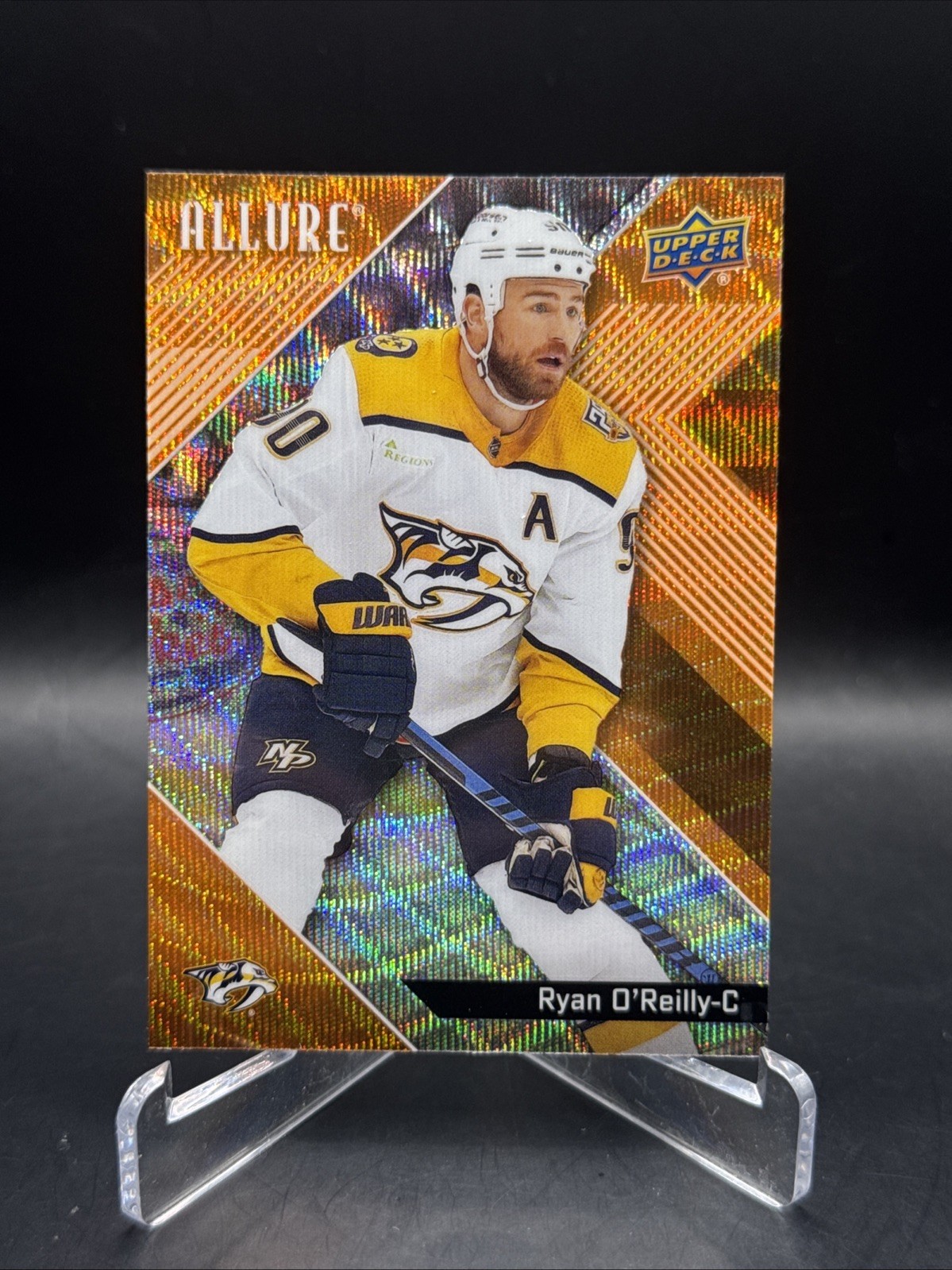 Ryan O'Reilly #14 2024-25 Upper Deck Allure Orange Slice Nashville Predators