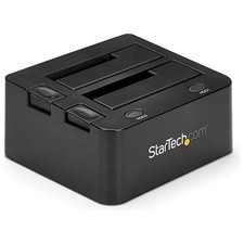 StarTech.com Docking Station USB 3.0 per doppio Hard Disk SSD / SATA da 2.5 / 3.