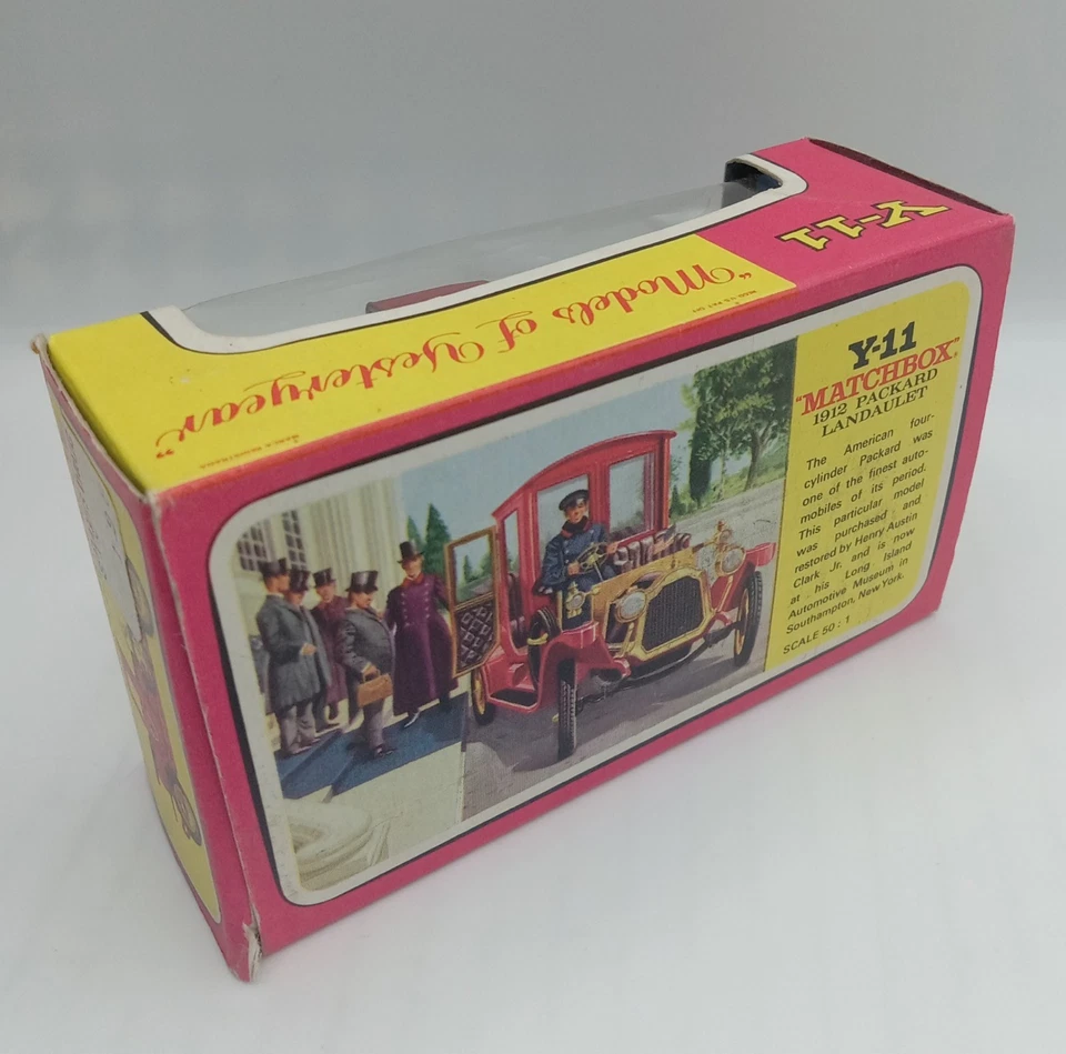 Matchbox Mint Y-11 Packard Landaulet 1912 Models of Yesteryear Car- Original Box - Image 3 of 4