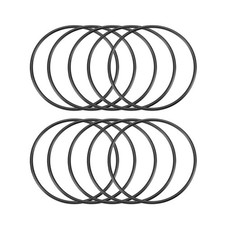 10Pc Mechanical Black Rubber O Ring Oil Seal Gaskets 95.2x89mmx3.1mm