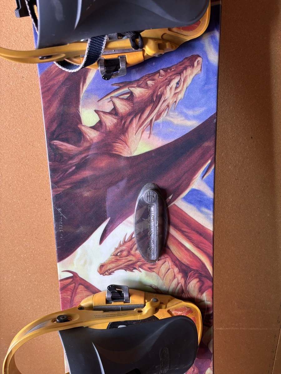 burton motion sixty two スノーボード Burton Motion 62 snowboard Dragon theme Super Fly Made In