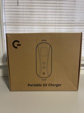 Level 1 2 Tesla Mobile Charger, 16A/12A, 240V-110V, 21FT Cable , Adjustable Cur