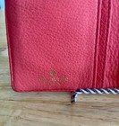 Kate Spade South Beach Coral Pink Leather Wallet w/ Bow Zip Pocket 6.75 Magnetic — photo 4
